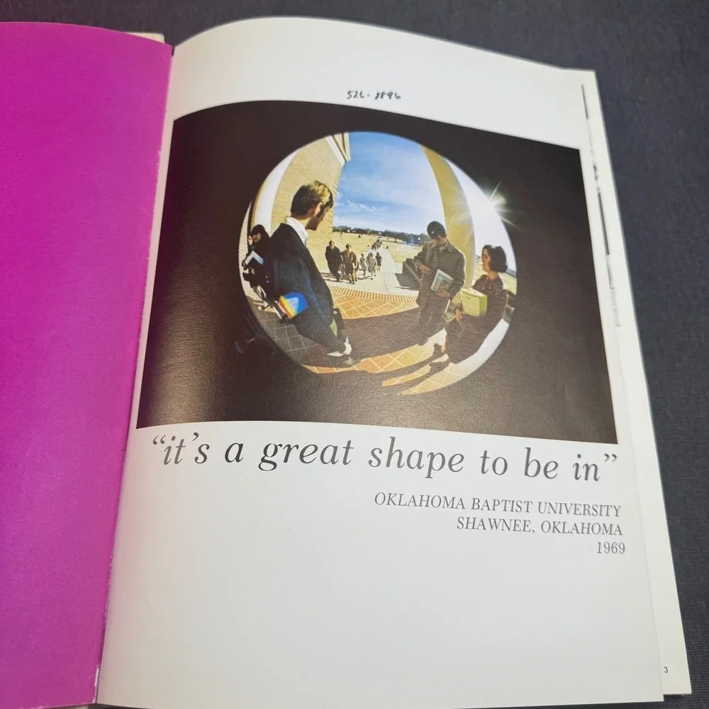 Vintage 1968 Yearbook 